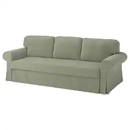 IKEA Vretstorp 3-seat sofa-bed, Hakebo grey-green offer