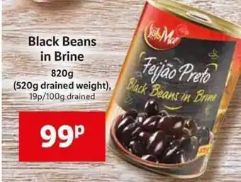 Lidl Black Beans in Brine 820g offer