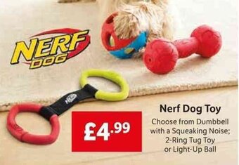 Lidl Nerf Dog Toy offer