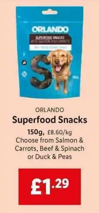 Lidl Superfood Snacks 150g offer