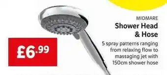 Lidl Shower Head & Hose offer