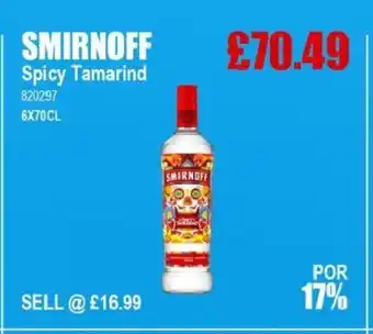 Bestway SMIRNOFF Spicy Tamarind offer