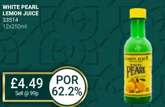 Bestway WHITE PEARL LEMON JUICE offer
