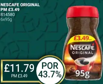 Bestway NESCAFE ORIGINAL offer