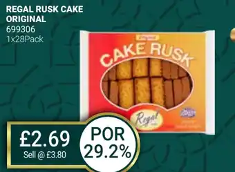 Bestway REGAL RUSK CAKE ORIGINAL offer