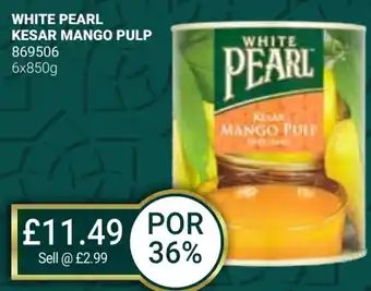 Bestway WHITE PEARL KESAR MANGO PULP offer