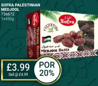 Bestway SOFRA PALESTINIAN MEDJOOL offer