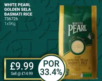 Bestway WHITE PEARL GOLDEN SELA BASMATI RICE offer