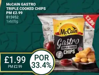 Bestway MCCAIN GASTRO TRIPLE COOKED CHIPS offer