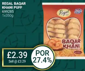 Bestway REGAL BAQAR KHANI PUFF offer