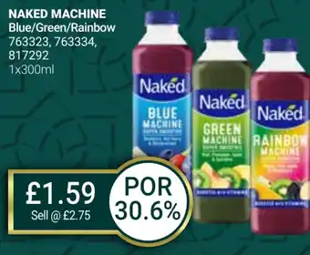 Bestway NAKED MACHINE Blue/Green/Rainbow offer