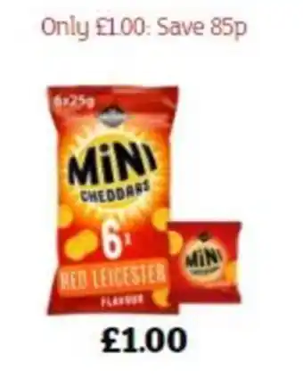 Sainsbury's Mini Cheddars offer