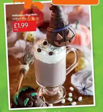 Aldi Halloween Mug Melts offer