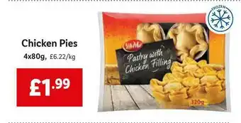 Lidl Chicken Pies offer