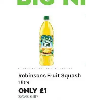 Mace Robinson Fruit Squash offer