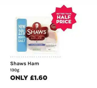 Mace Shaws Ham offer