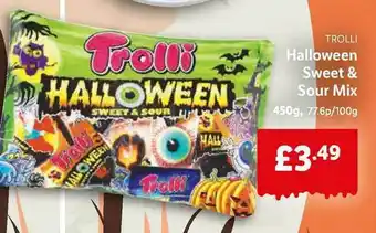 Lidl Trolli Halloween Sweet & Sour Mix 450g offer