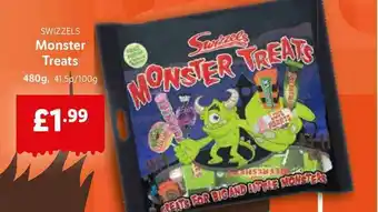 Lidl Swizzels Monster Treats 480g offer