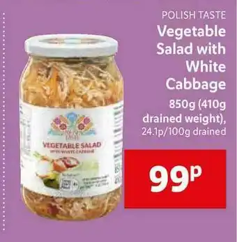 Lidl Polish Taste Vegetable Salad With Cabbage 850g offer