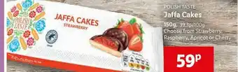 Lidl Polish Taste Jaffa Cakes 150g Strawberry, Raspberry, Apricot Or Cherry offer