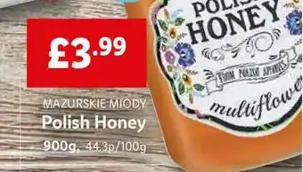 Lidl Mazurskie Miody Polish Honey offer