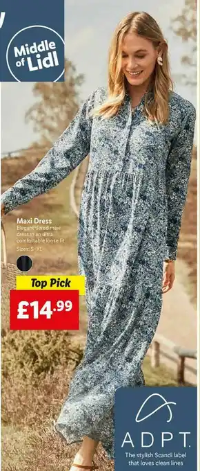 Lidl Maxi Dress offer