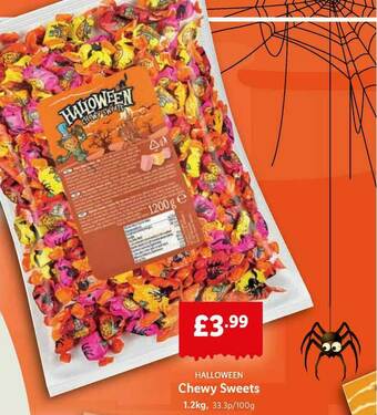 Lidl Halloween Chewy Sweets offer