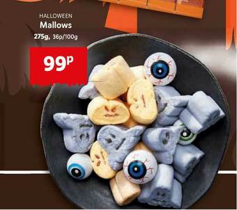 Lidl Halloween Mallows 275g offer