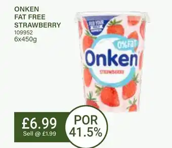 Bestway ONKEN FAT FREE STRAWBERRY offer