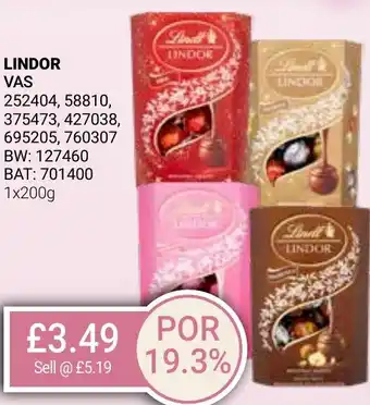 Bestway LINDOR VAS offer