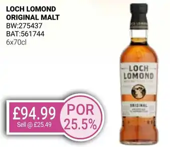 Bestway LOCH LOMOND ORIGINAL MALT offer