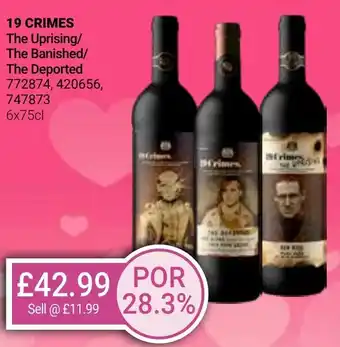Bestway 19 CRIMES The Uprising/ The Banished/ The Deported offer