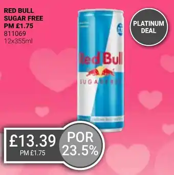 Bestway RED BULL SUGAR FREE offer