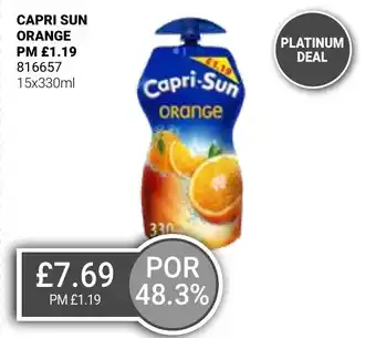 Bestway CAPRI SUN ORANGE offer