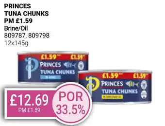 Bestway PRINCES TUNA CHUNKS Brine/Oil offer