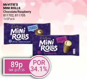 Bestway MCVITIE'S MINI ROLLS offer