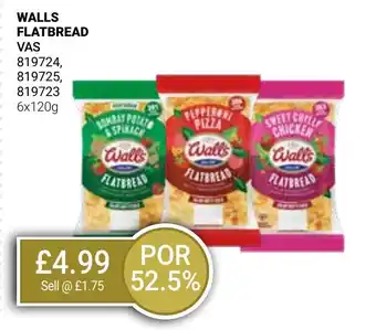 Bestway WALLS FLATBREAD offer