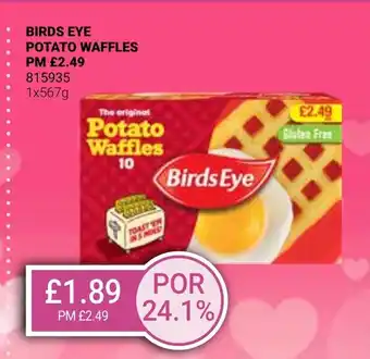 Bestway BIRDS EYE POTATO WAFFLES offer