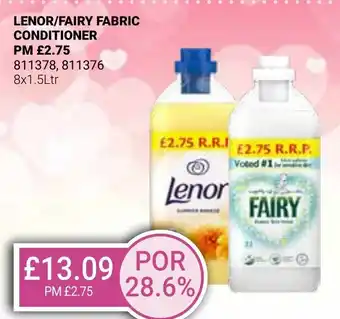 Bestway LENOR/FAIRY FABRIC CONDITIONER offer