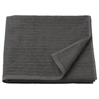 IKEA VÅgsjÖn Bath towel, dark grey, 70x140 cm offer