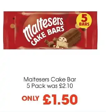 Centra Maltesers Cake Bar 5 Pack offer