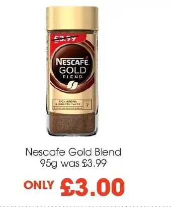 Centra Nescafe Gold Blend 95g offer