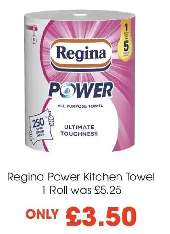 Centra Regina Power Kitchen Towel 1 Roll offer