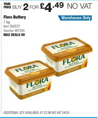 Costco Flora Buttery offer