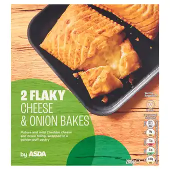 Asda ASDA 2 Cheese & Onion Bakes offer
