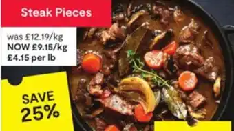 SuperValu Steak Pieces offer