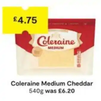 SuperValu Coleraine Medium Cheddar 540g offer