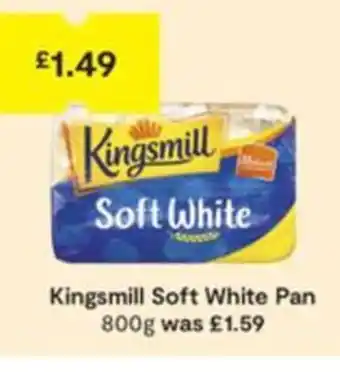 SuperValu Kingsmill Soft White Pan 800g offer