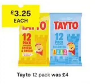 Tayto 12 pack