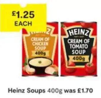 SuperValu Heinz Soups 400g offer